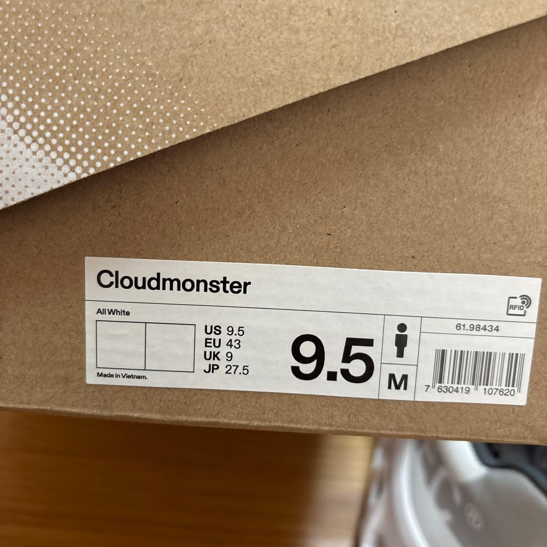 専用☆On ランニングシューズ クラウドモンスター　27.5cm