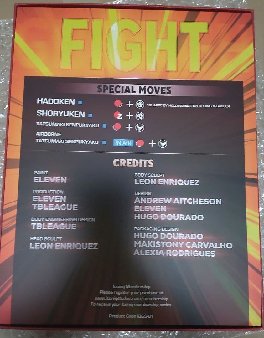 ICONIQ STUDIO リュウ　ストリートファイター