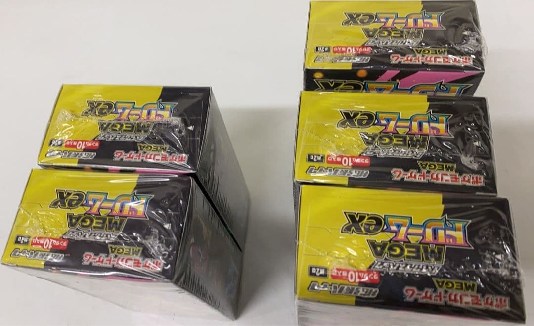 ラスト出品 シュリンク付き5BOXセットMEGA MEGAドリームEX ポケカ