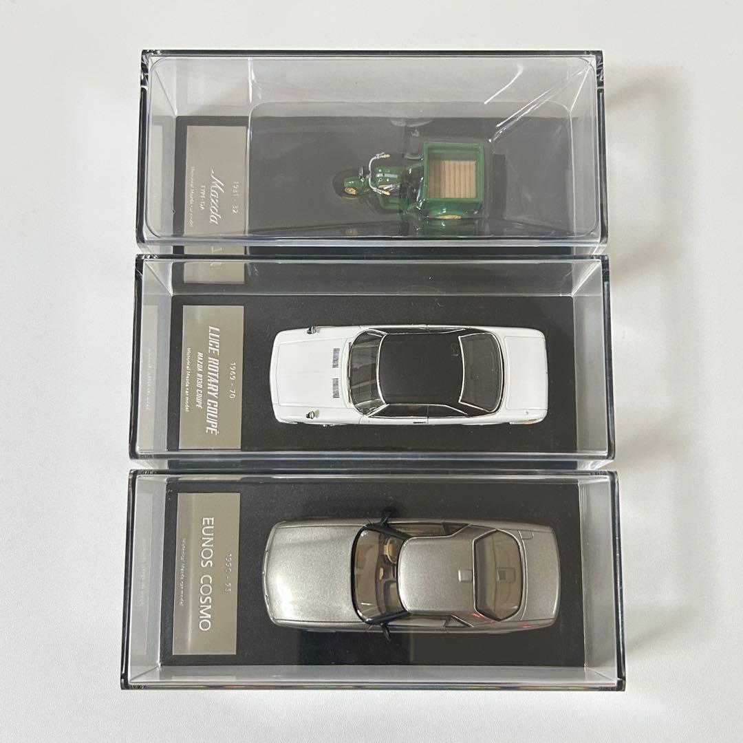 【未使用】 1/43 MAZDA マツダ 100周年限定モデル 3台セット