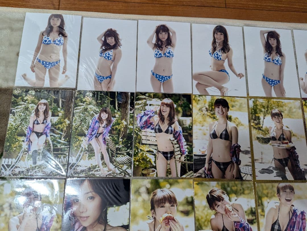 貴重 非売品 美品 オフショット 生写真 無修正 70枚 大島優子③