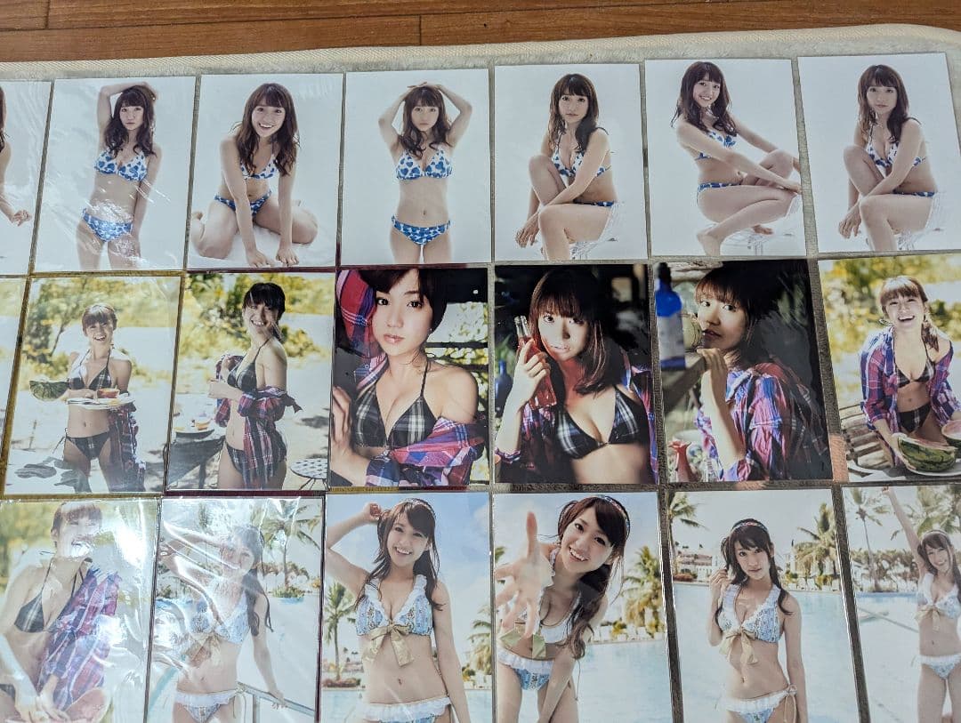 貴重 非売品 美品 オフショット 生写真 無修正 70枚 大島優子③