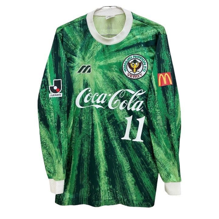 1993 ヴェルディ川崎 三浦知良 ミズノオフィシャル 長袖ユニフォーム