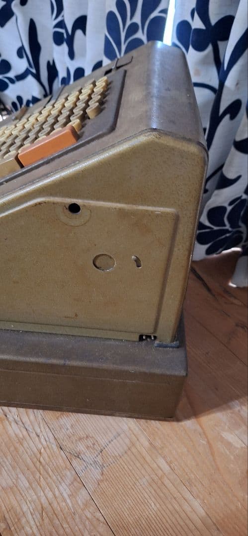 ビンテージ レジスター 日本製 グレー キング工業 インダストリアル