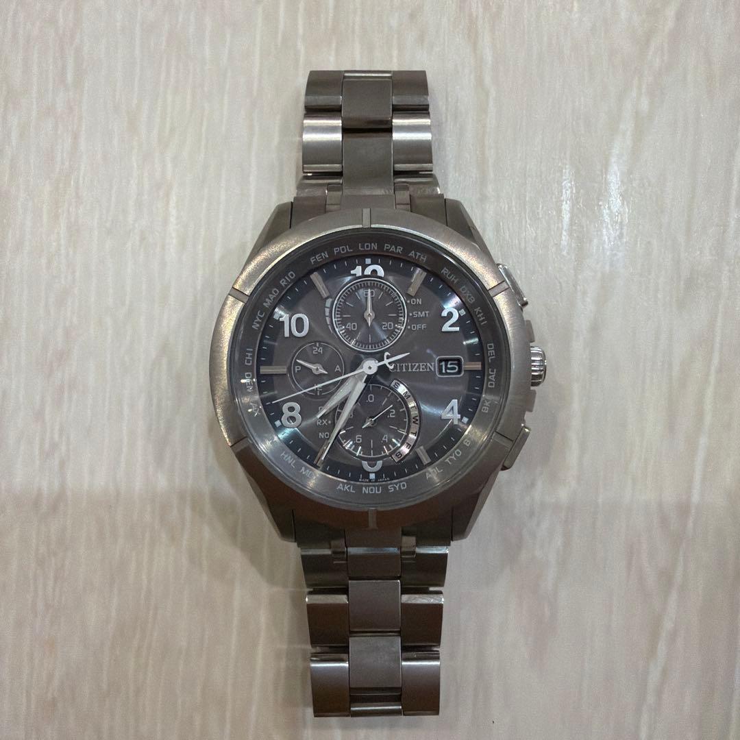 Citizen Eco-Drive チタン H800-T024190 - 時計ヴィンテージ