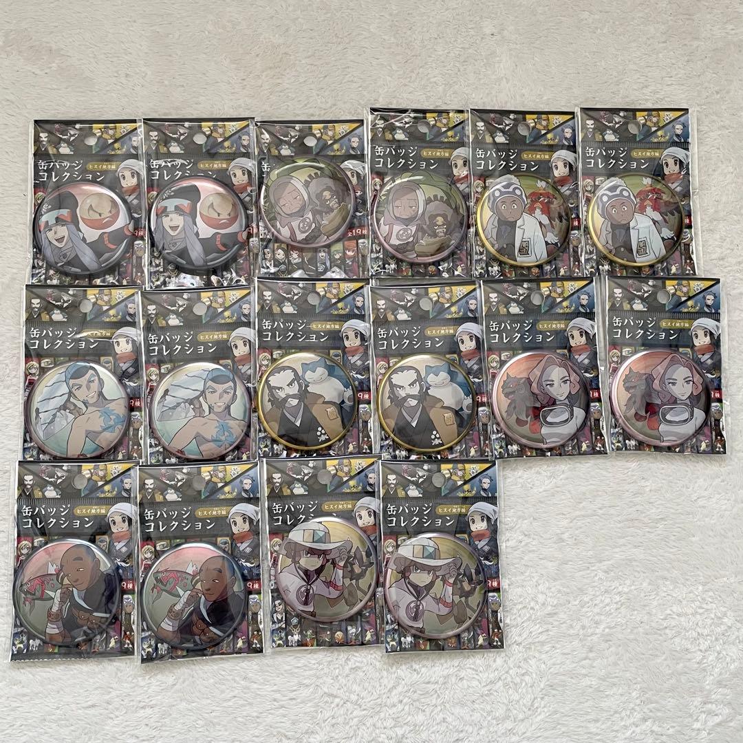 ポケットモンスター ポケモン 缶バッジコレクション ヒスイ地方編