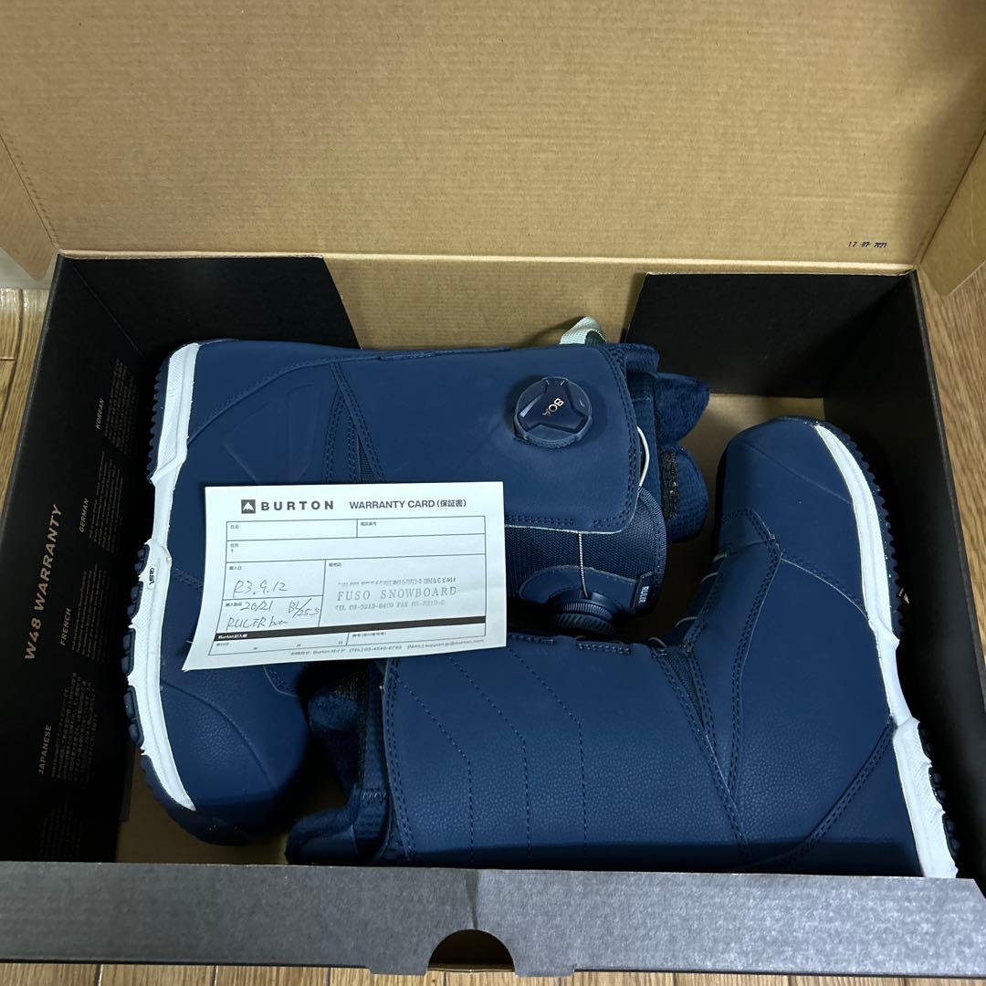 【新品】2021 BURTON RULER BOA WIDE 25.5cm