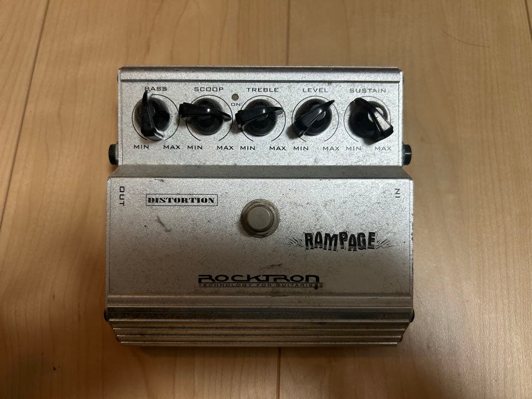 ROCKTRON RAMPAGE ディストーションペダル - メルカリ