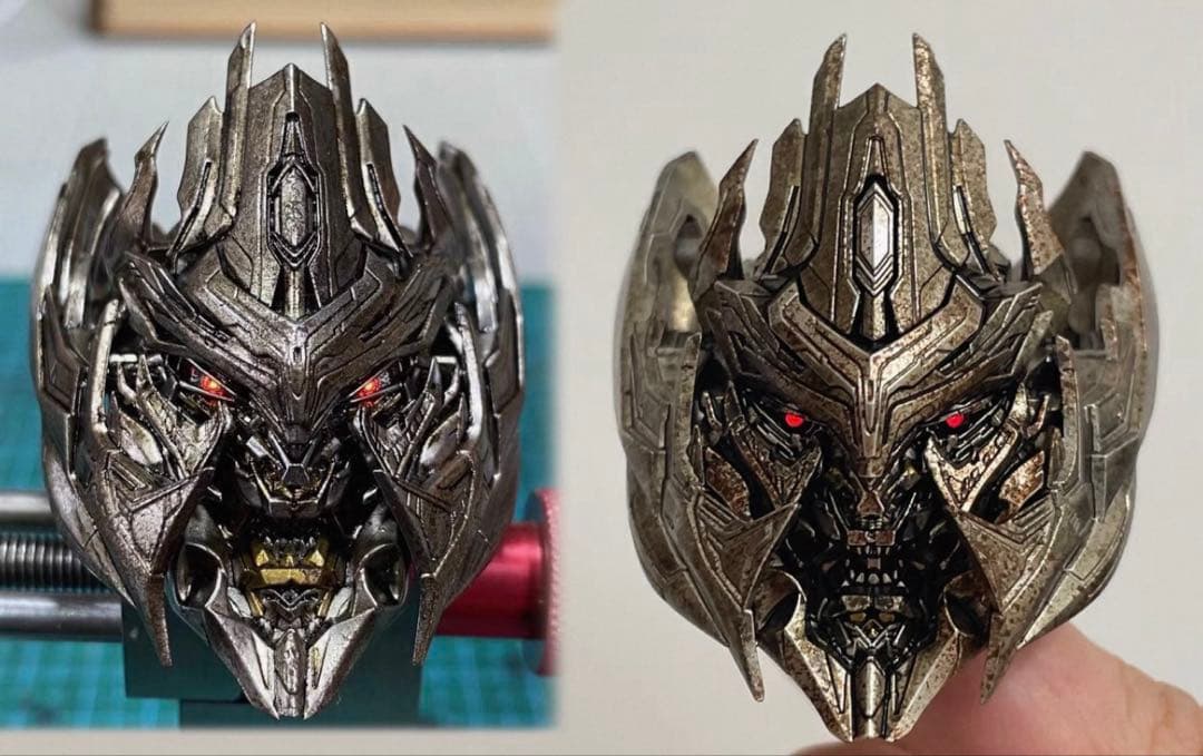 超稀有！老八製dlxメガトロン用ヘード