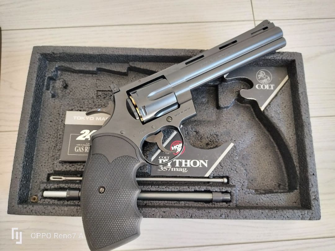東京マルイ COLT PYTHON 357mag 6inch ガスリボルバー