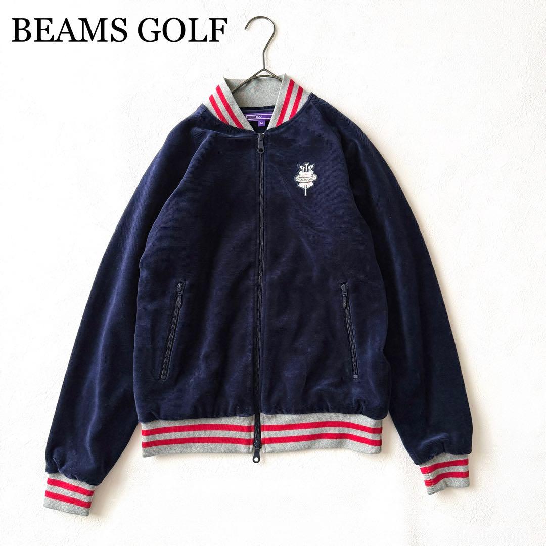 美品 BEAMS GOLF ビームスゴルフ ブルゾン ジャケット レディース M BEAMS GOLF（ビームス ゴルフ） ブルゾン アウター 「撥水性/透湿性