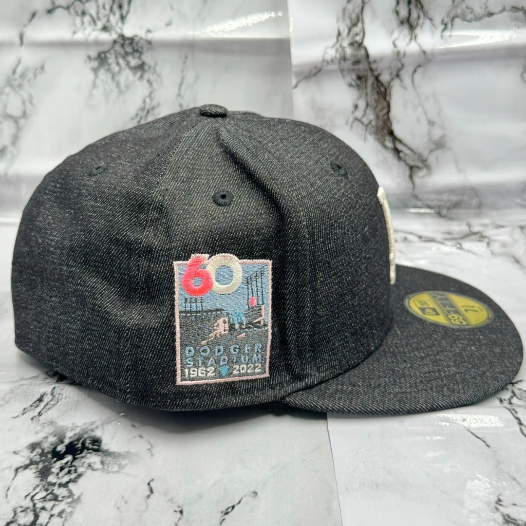 日本未発売 限定 デニム New Era LA ドジャース 60周年 CAP 黒 - メルカリ