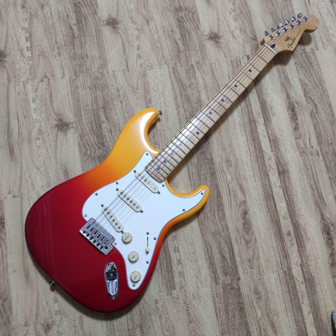 ギター Fender Mexico Player Plus Stratocaster Fender MEX Player Plus Stratocaster HSS (Fiesta Red/Maple) [Made