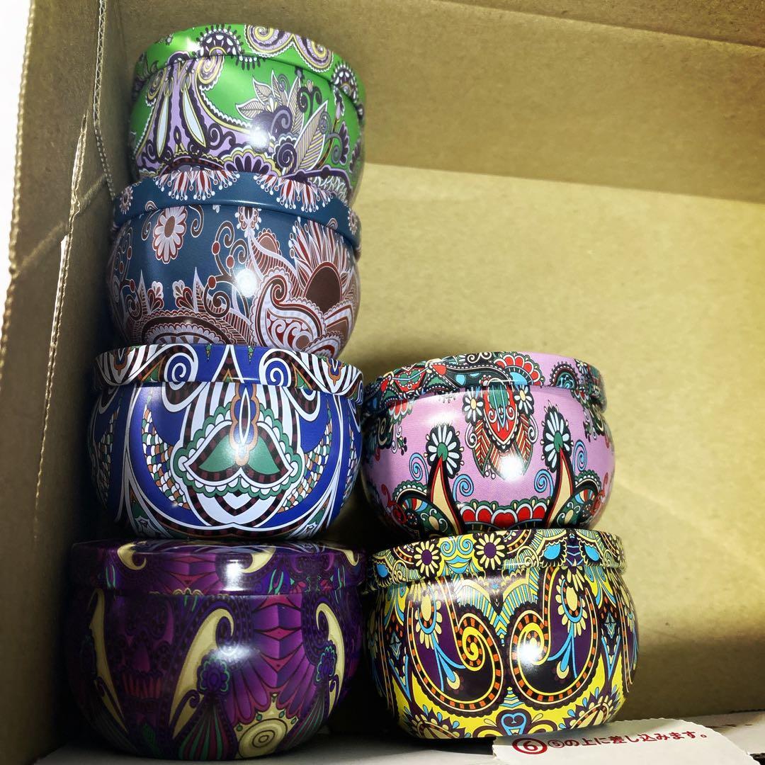 アロマキャンドル缶6点セット H3.5cm⑤ - メルカリ