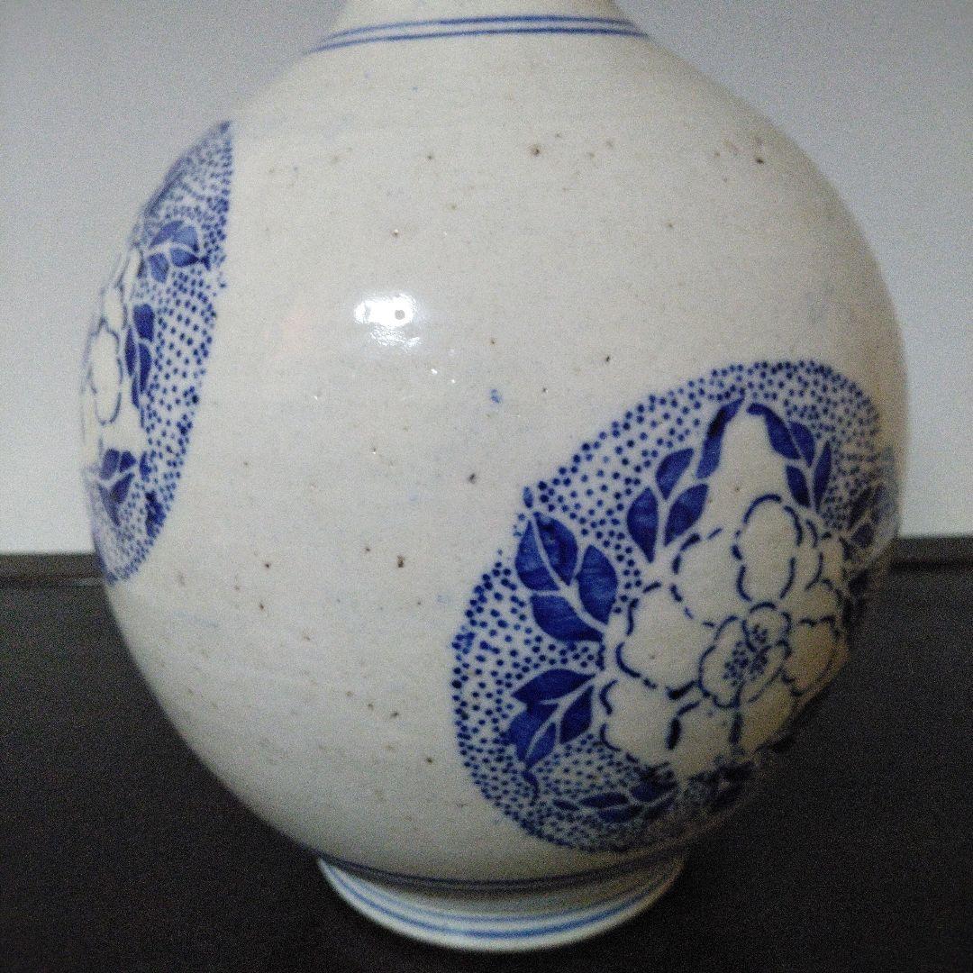 NO612 会津本郷焼 印版徳利 幕末～明治 - メルカリ