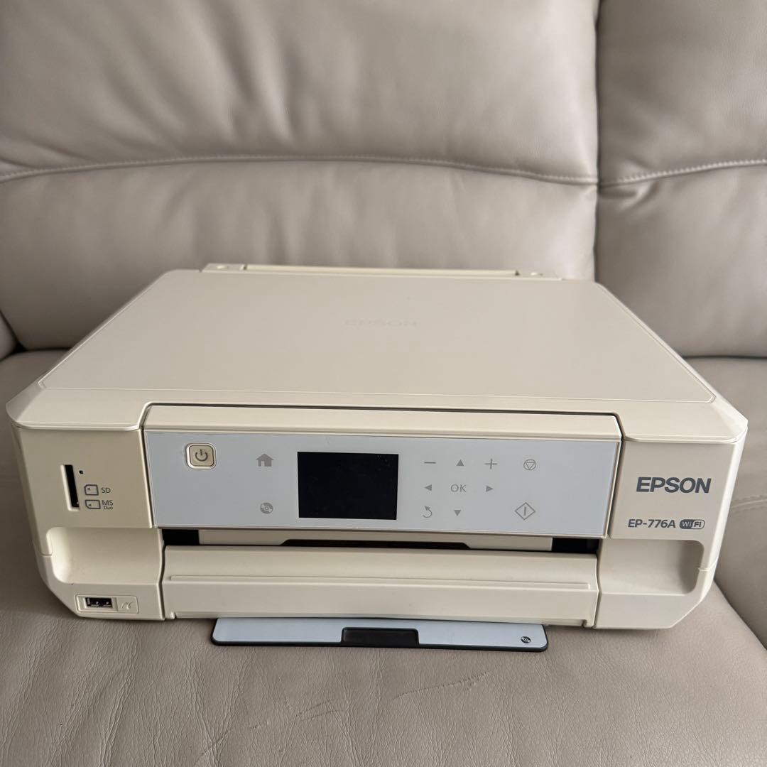 EPSON EP-776A インクジェットプリンター Wi-Fi 通電のみ確認済 Amazon.co.jp: EPSON インクジェット複合機 Colorio EP-776A 無線 有線
