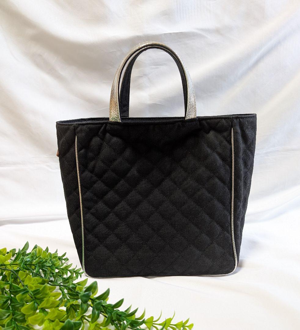 希少【MZ 【WALLACE】エムジーウォレス キャンバスキルティングトート