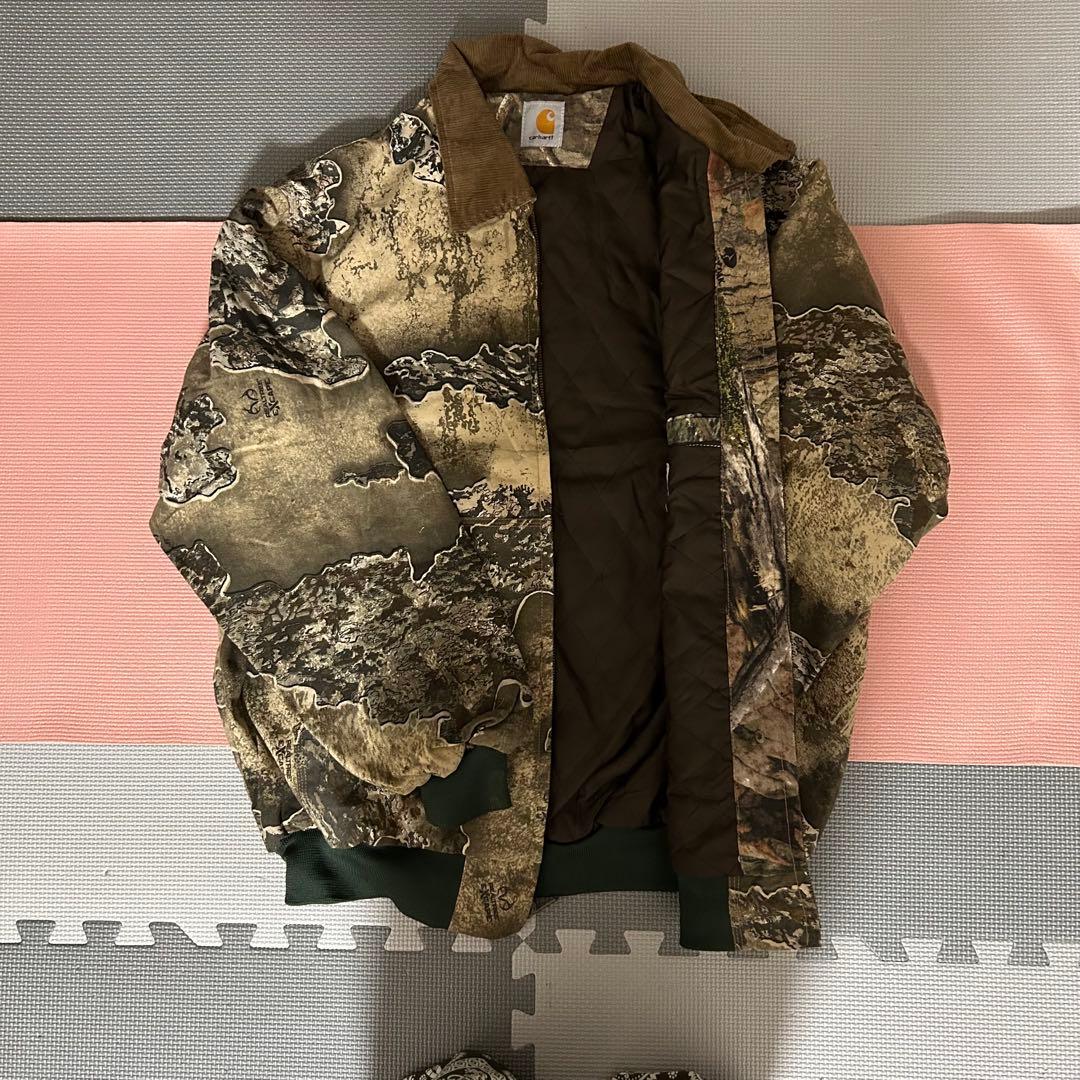 Carhartt カモフラージュジャケット ea1ea51900bad90077ed2e36a2512b
