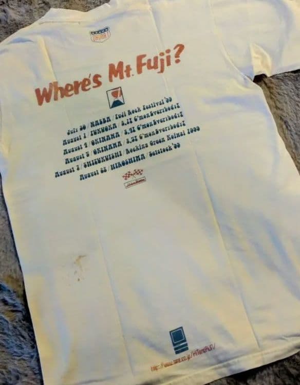 希少 90s フジロック 奥田民生 ビンテージ SMA HGOT Tシャツ OT