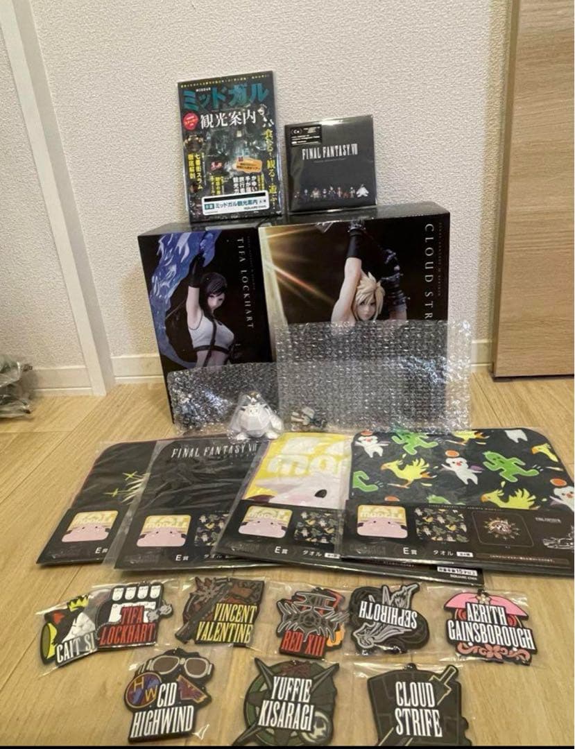 FF7 REBIRTH ファイナルファンタジー7 スクエア　くじ フィギュア ファイナルファンタジー FINAL FANTASY VII REBIRTH「ミニフィギュア 7