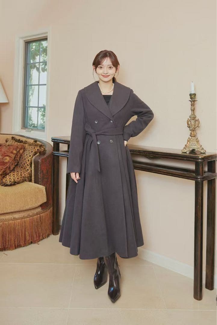ジャケット・アウター orgue Wool classic flare coat Classic flare coat