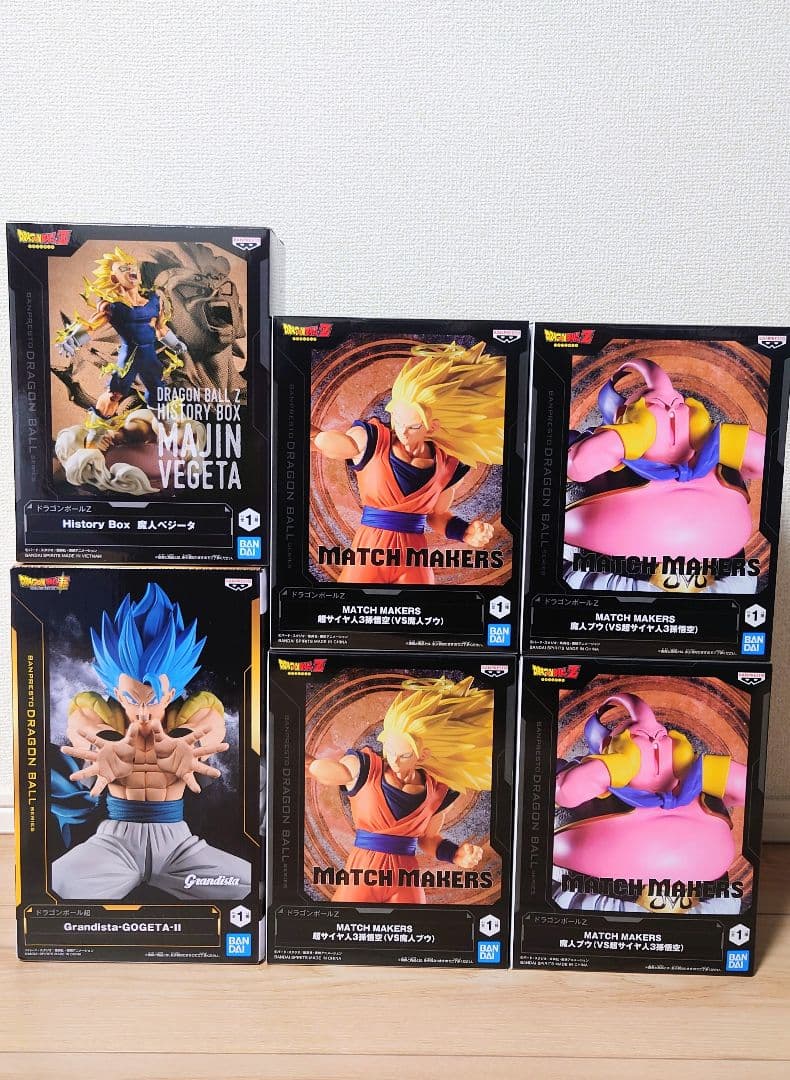 ドラゴンボールフィギュア 6体まとめ売り - メルカリ