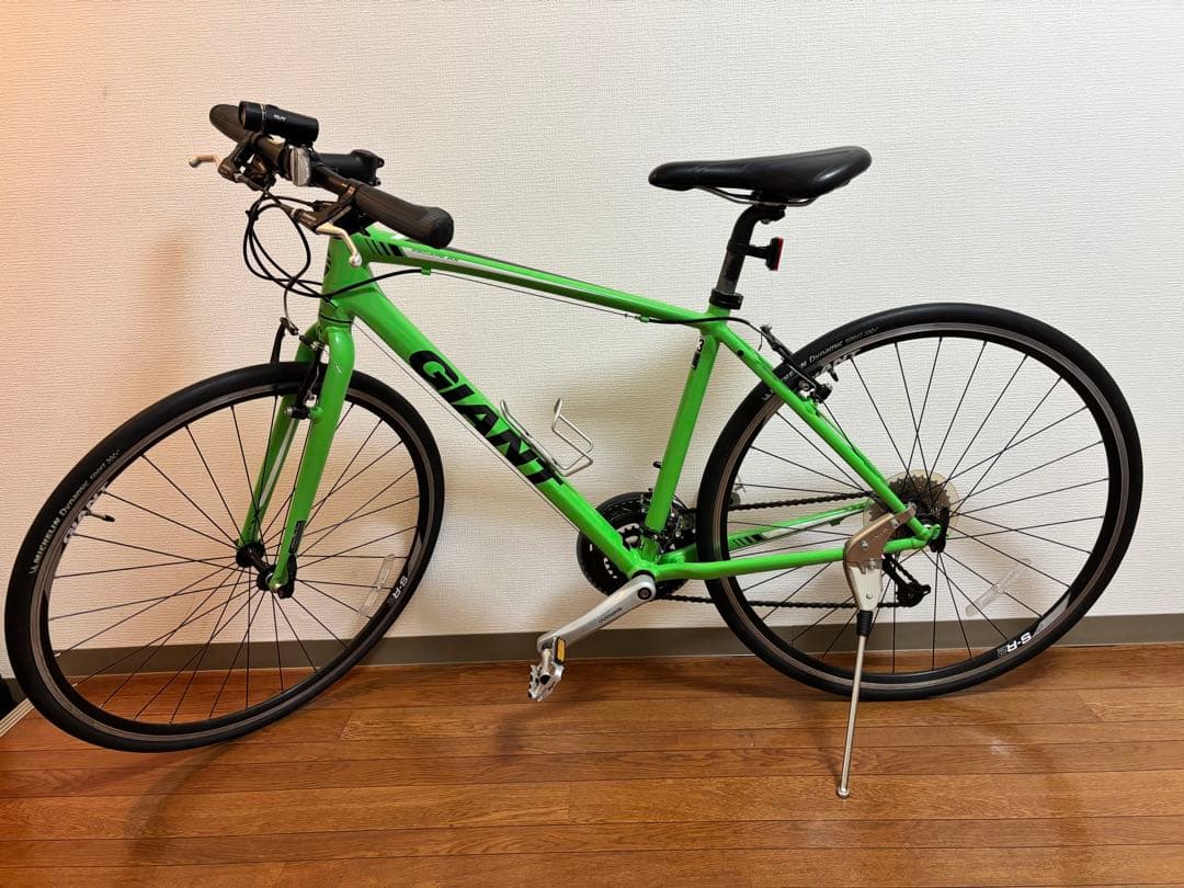 引き取り限定】GIANT ESCAPE RX3 グリーン クロスバイク - メルカリ