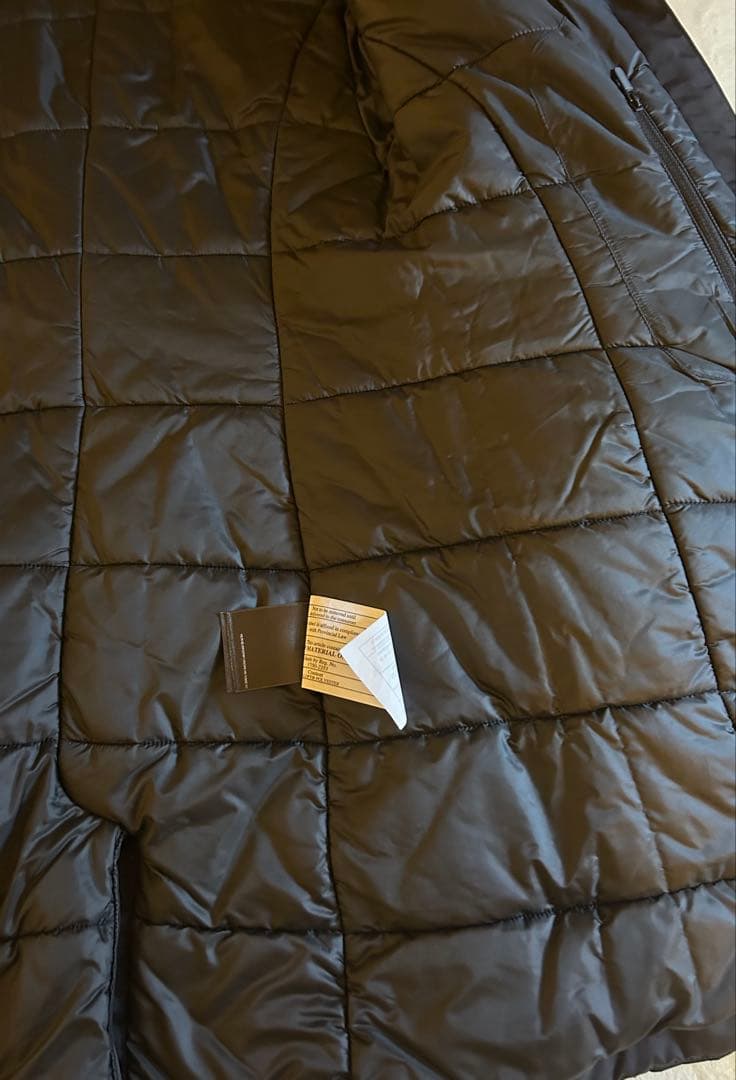 lululemon ルルレモン 防風・撥水中綿ロングコート・ブラック - メルカリ