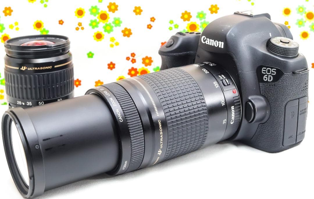 Canon EOS 6D☆ダブルレンズ！☆憧れのフルサイズ☆スマホに転送！