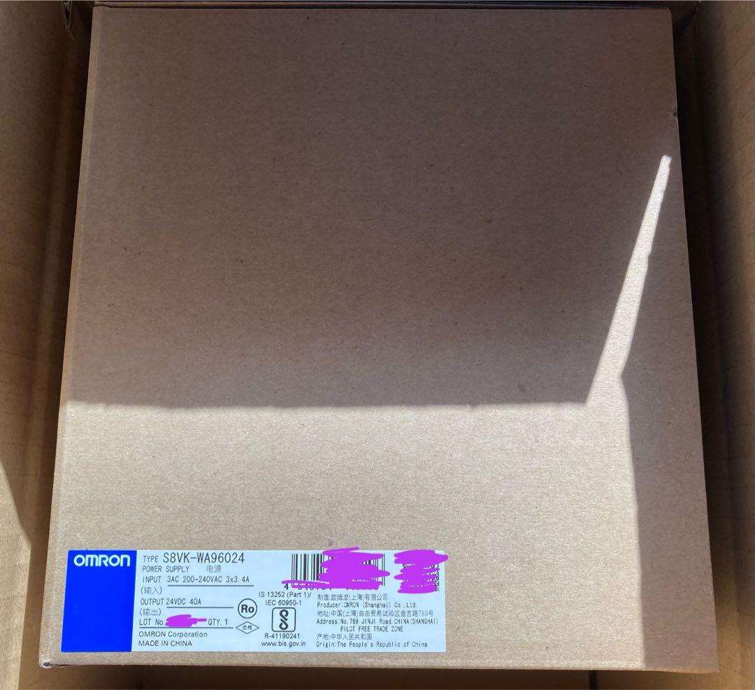 オムロン S8VK-WA96024 スイッチングパワーサプライ 新品未使用 - メルカリ