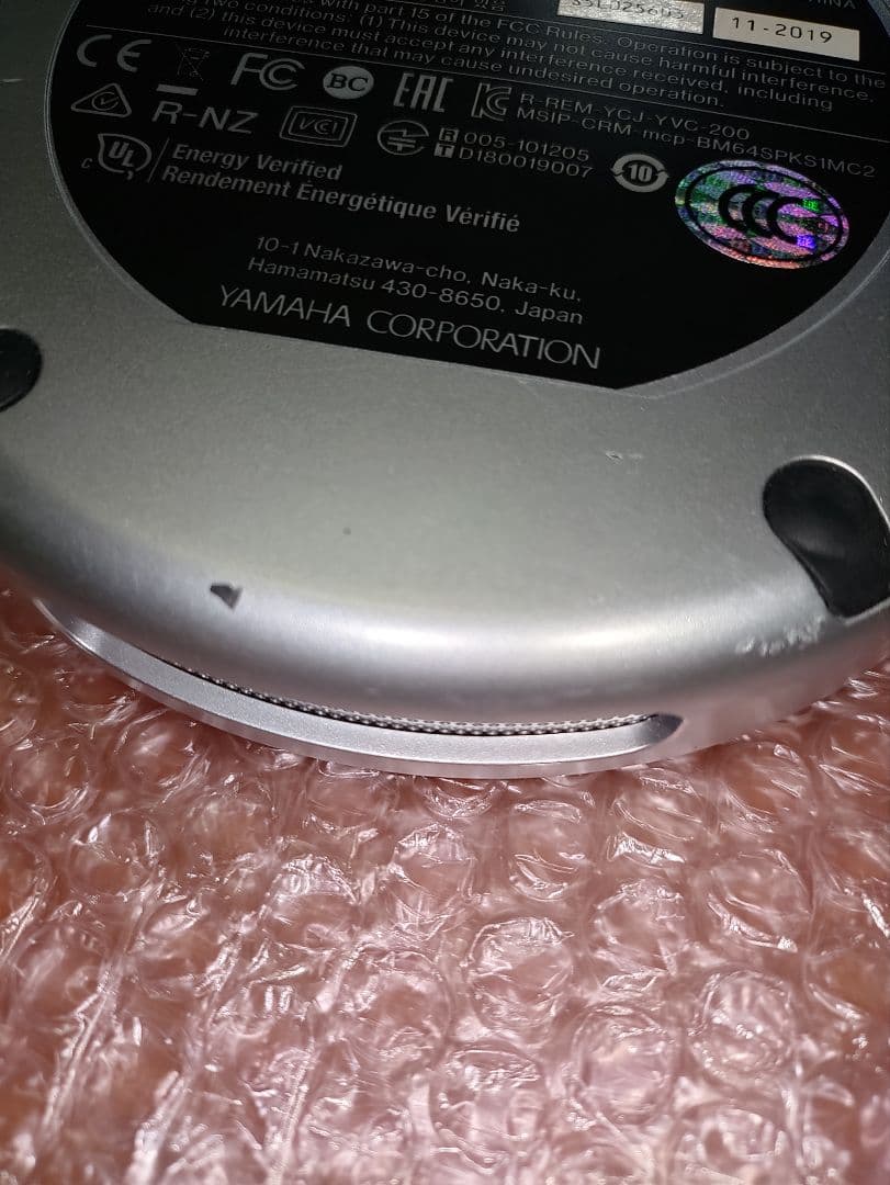 《動作良好》YAMAHA コミュニケーションスピーカーフォン YVC-200 黒