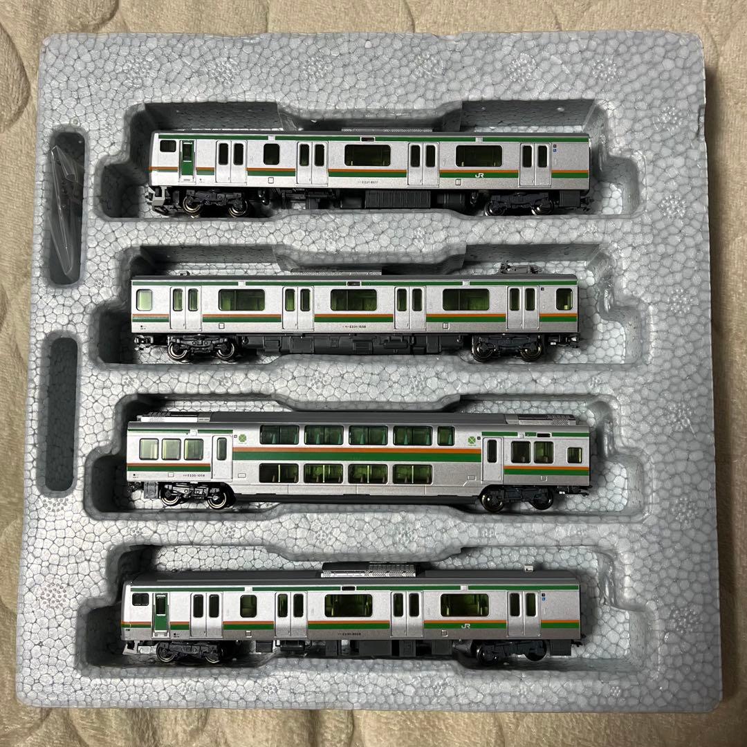 KATO Nゲージ E231系東海道線・湘南新宿ライン基本セット4両