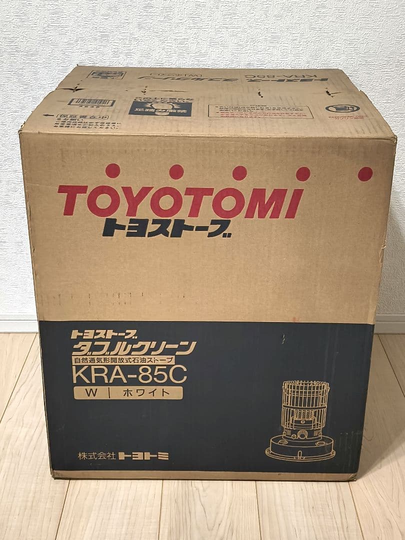 (新品未開封品)トヨストーブ 自然通気型開放式石油ストーブ KRC-85C W Yahoo!オークション - トヨトミ 石油ストーブ KRA-85C 自然通気形解放