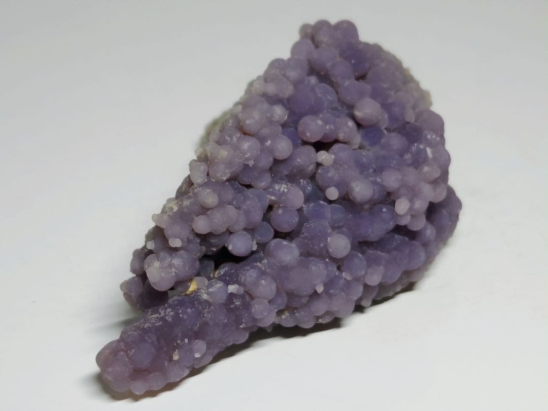 N-18 グレープアゲート 180g グレープカルセドニー 原石 自然石 鉱物