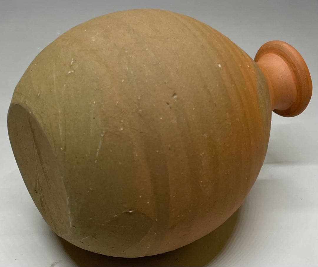 人間国宝 藤原雄 備前徳利 備前焼 共箱 共布 栞 新聞記事 d79 - メルカリ