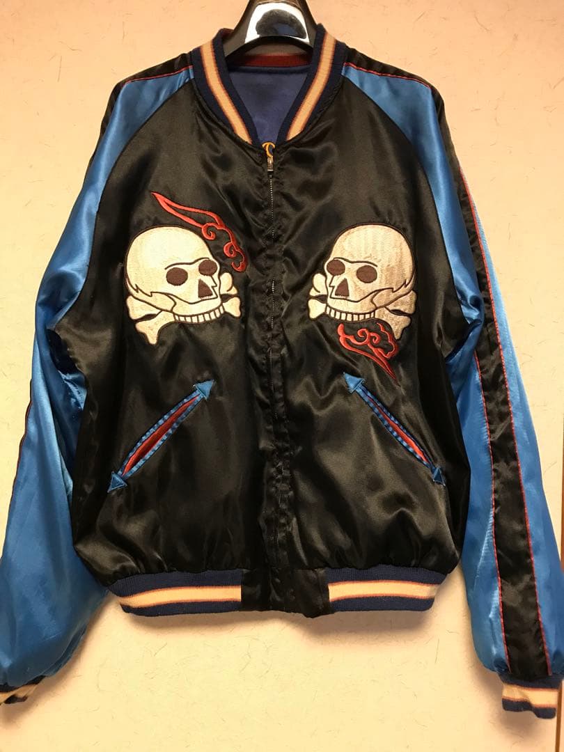 テーラー東洋 スカジャン スカル 龍 L - メルカリ