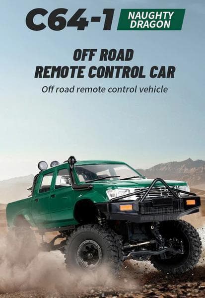 【新品・海外限定カラー】WPL ラジコンカー C64-1 Hilux