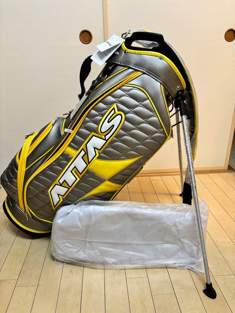 新品】タグ付き スタンドキャディバッグ USTマミヤアッタス 限定モデル