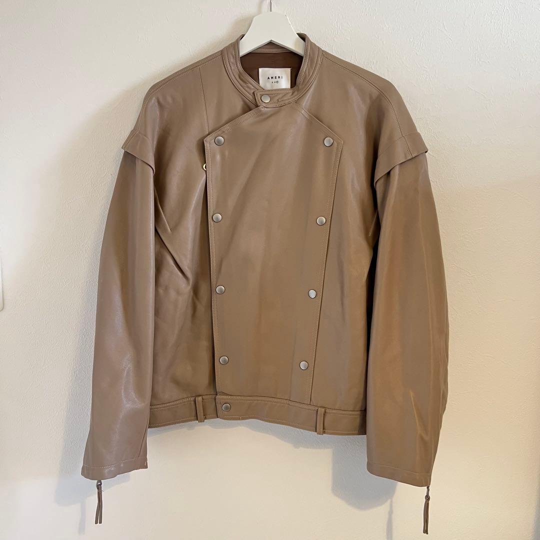訳あり】大人気の完売品 AMERI VINTAGE フェイクレザー ジャケット