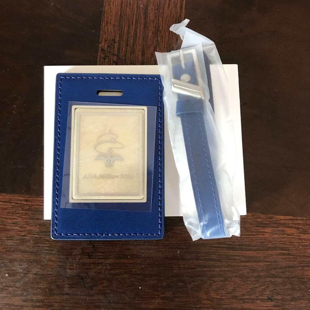 ANAオリジナルネームタグ ライフタイム100万マイル記念品