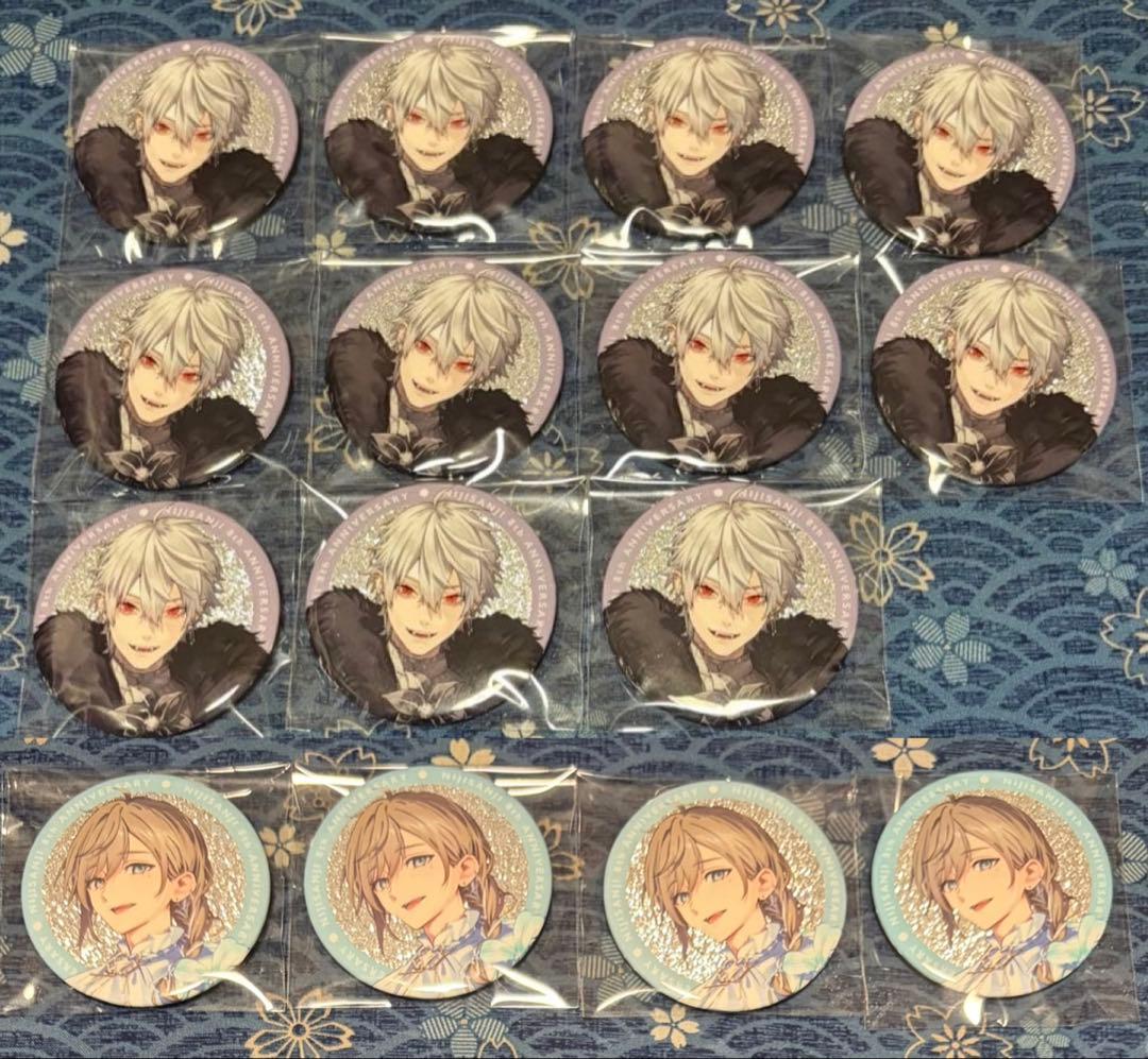 にじさんじ 葛葉 叶 8th Anniversary ランダムグリッター缶バッジ