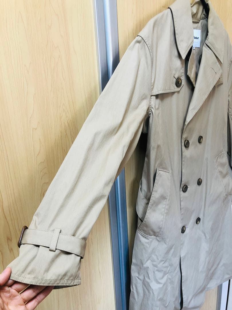 良品】バブアー Barbour トレンチコート サイズ36 ベージュ - メルカリ