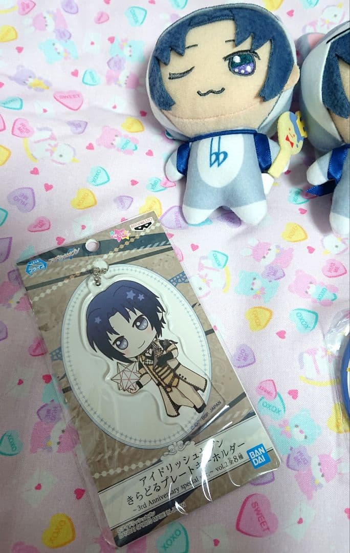 和泉一織　アイナナ　IDOLiSH7　ドンぬい　缶バッチ　プレートキーホルダー