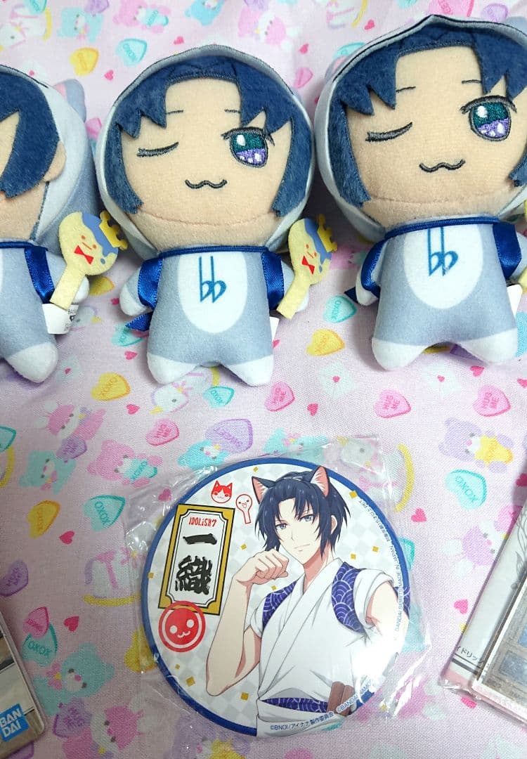 和泉一織　アイナナ　IDOLiSH7　ドンぬい　缶バッチ　プレートキーホルダー