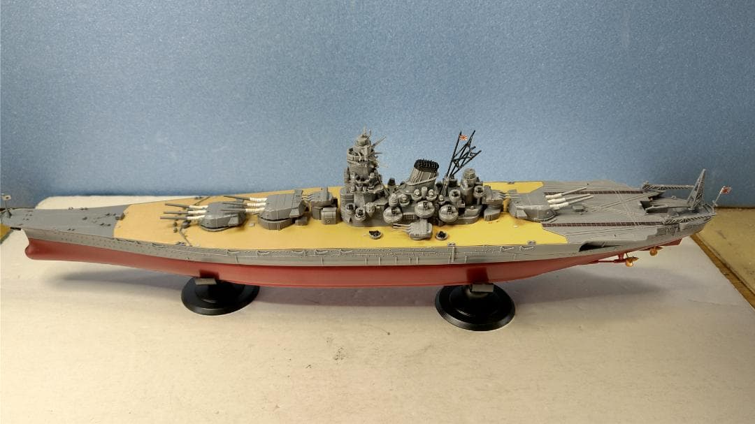 1/700 艦NEXT 日本海軍 戦艦・武蔵（改装前・完成品）、搭載機 2機 1/700 艦NEXT 日本海軍戦艦 武蔵 (改装前) | HLJ.co.jp