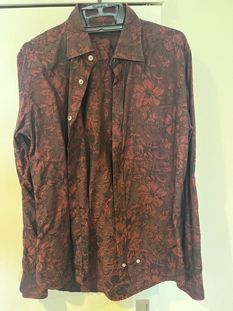 Paul Smiuh長袖シャツ m□ポールスミス/Paul Smith ストライプ柄 長袖シャツ【40】青/LADIES