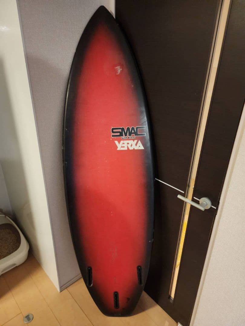SMAC VERDA ショートボード 赤黒 - メルカリ