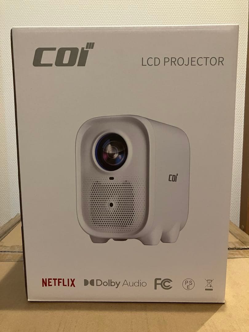 ☆新品未開封☆ COI UNO5 プロジェクター Netflix認定 ホワイト - メルカリ