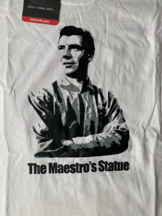 FulhamレジェンドJohnny Haynes(ジョニー・ヘインズ)Tシャツ