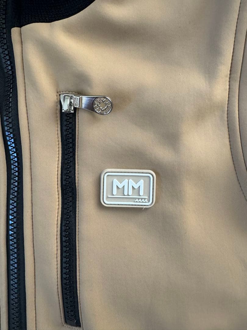 な*ね様 ムータマリン ベスト L メンズ ナイロン ジャージ ニット